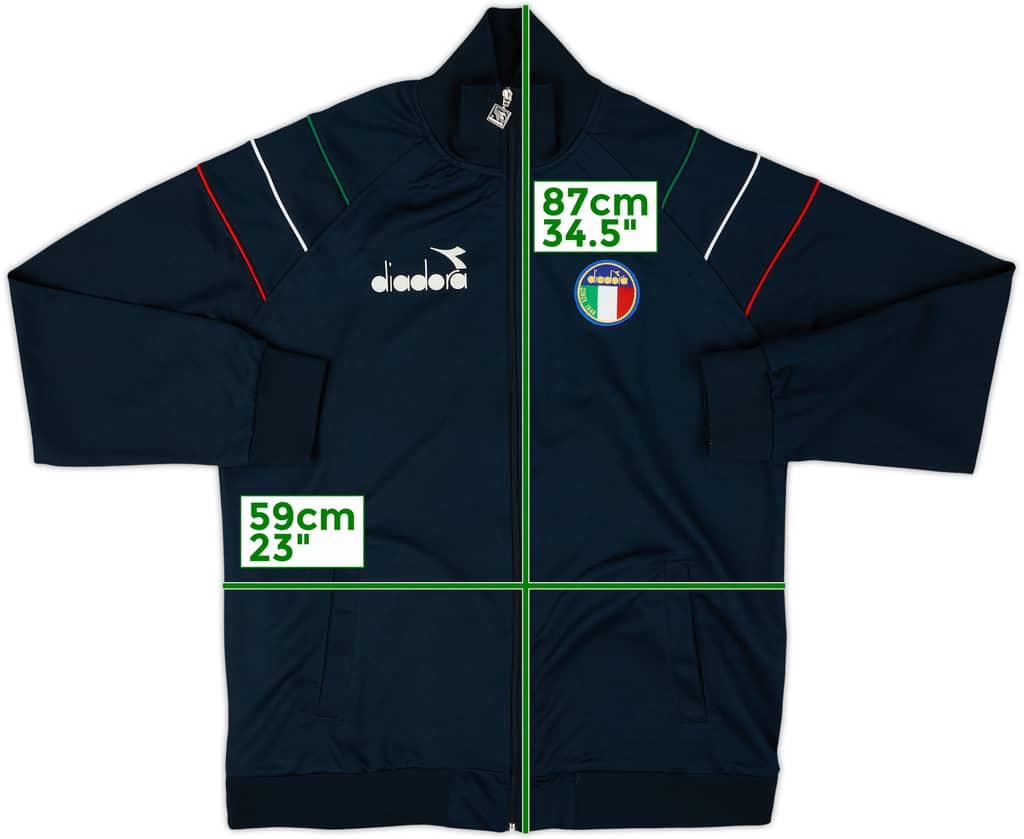 1986 Italy Diadora Track Jacket - 8/10 - (XL)