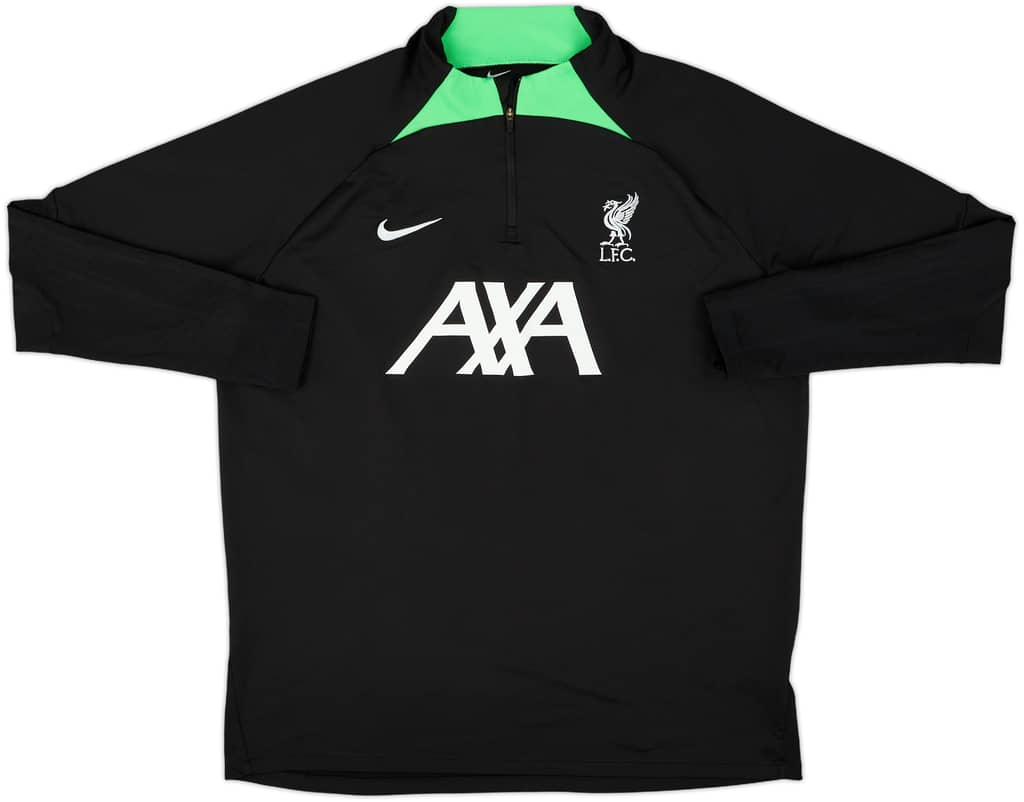 2023-24 Liverpool Nike 1/4 Zip Drill Top - 9/10 - (XL)