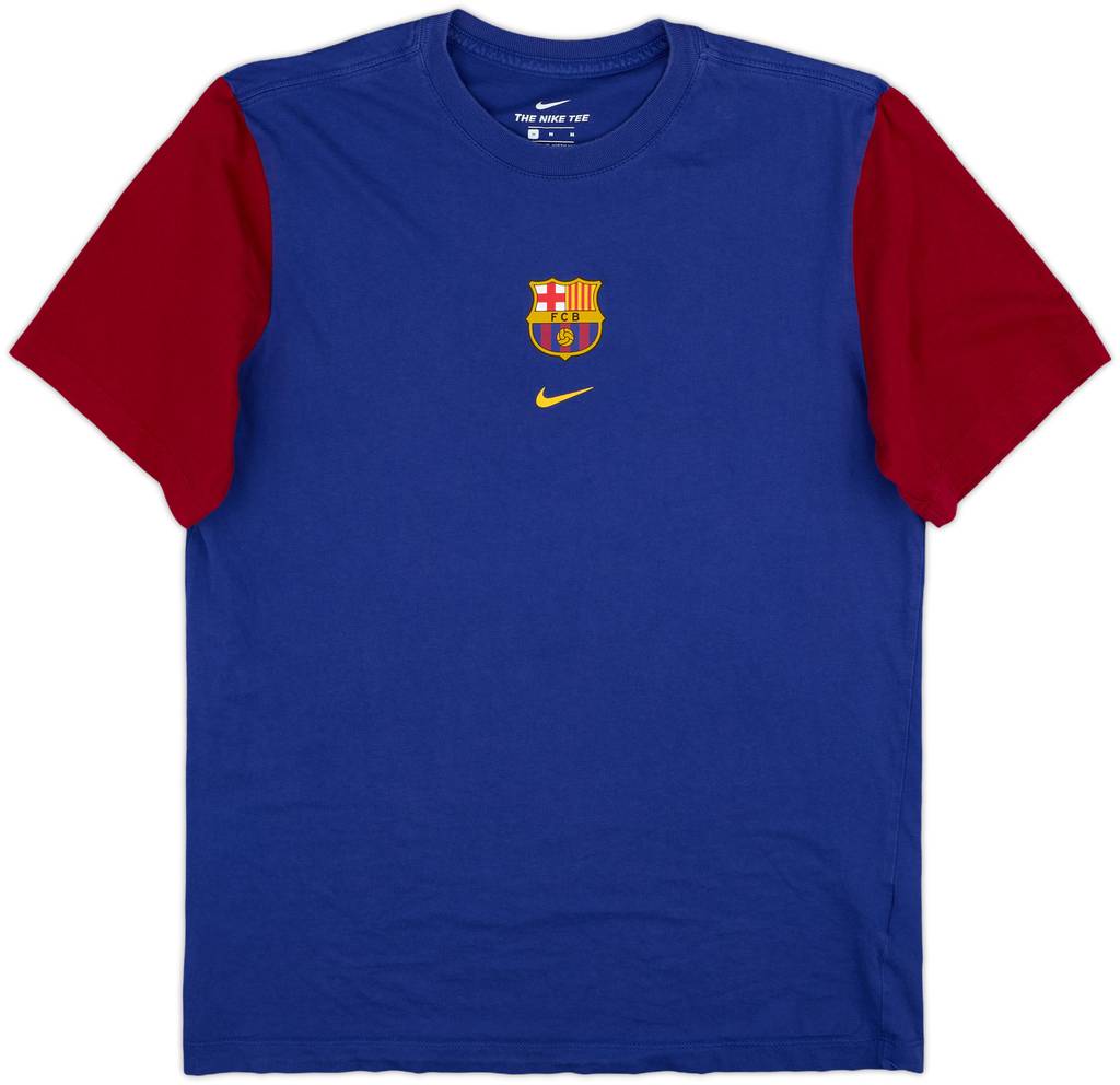 2020-21 Barcelona Nike Cotton Tee - 8/10 - (M)