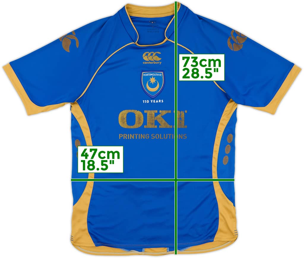 2008-09 Portsmouth Home Shirt - 5/10 - (M)