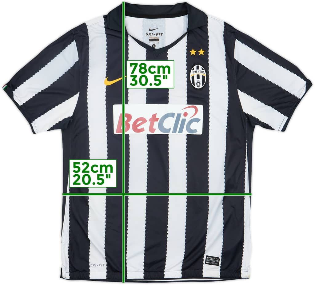 2010-11 Juventus Home Shirt - 5/10 - (L)