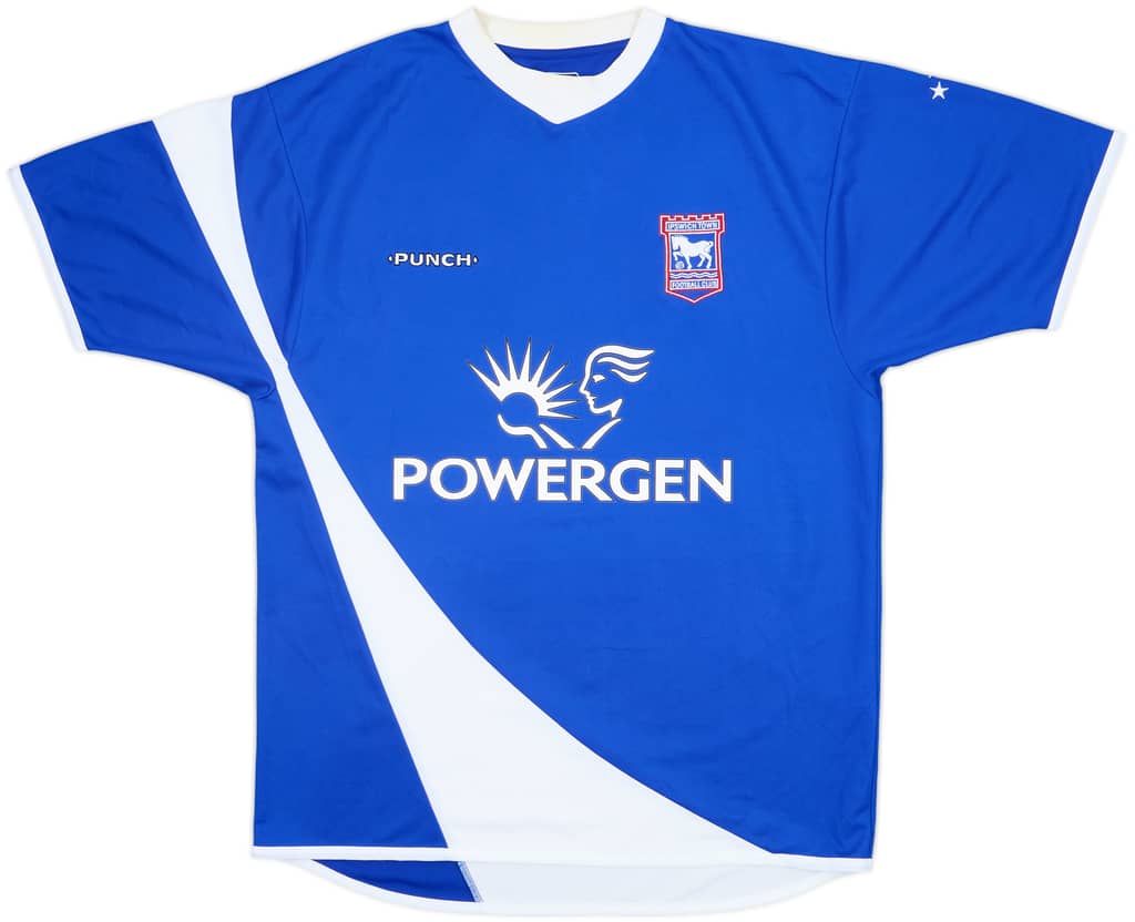 2005-07 Ipswich Home Shirt - 5/10 - (L)