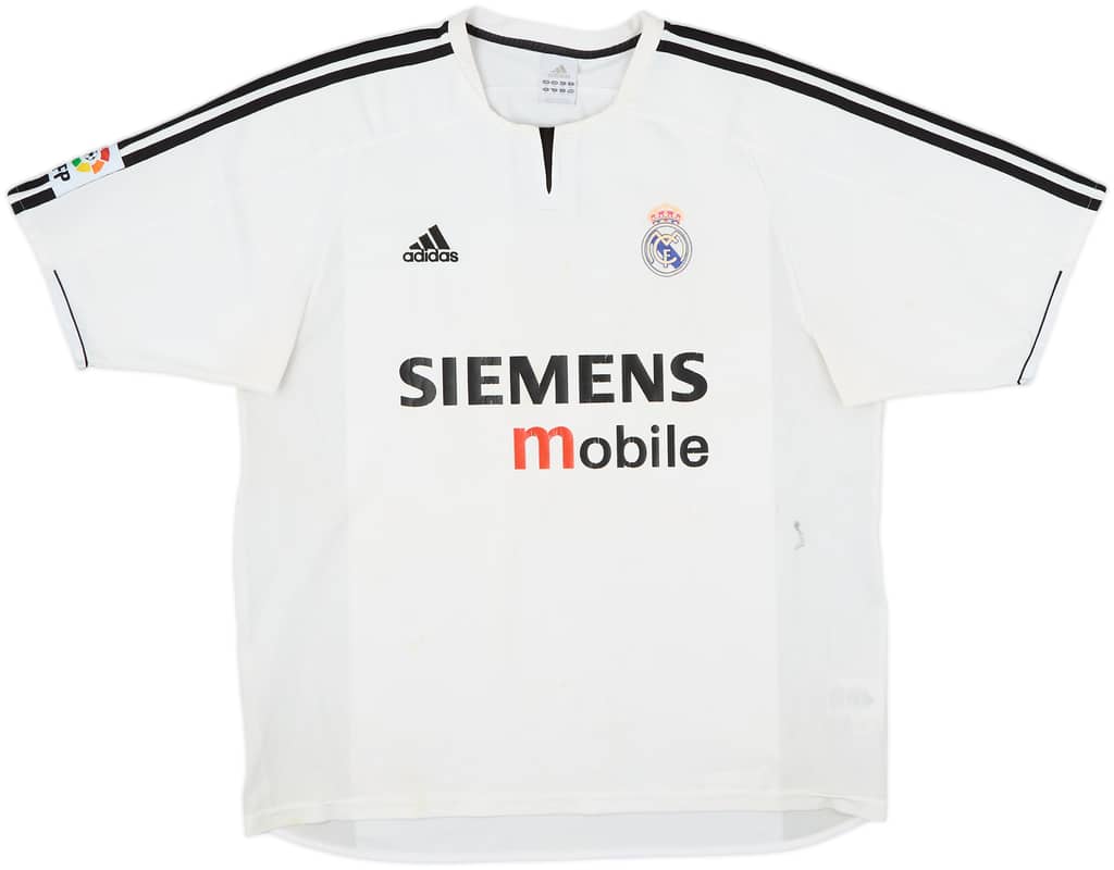 2003-04 Real Madrid Home Shirt - 5/10 - (XL)