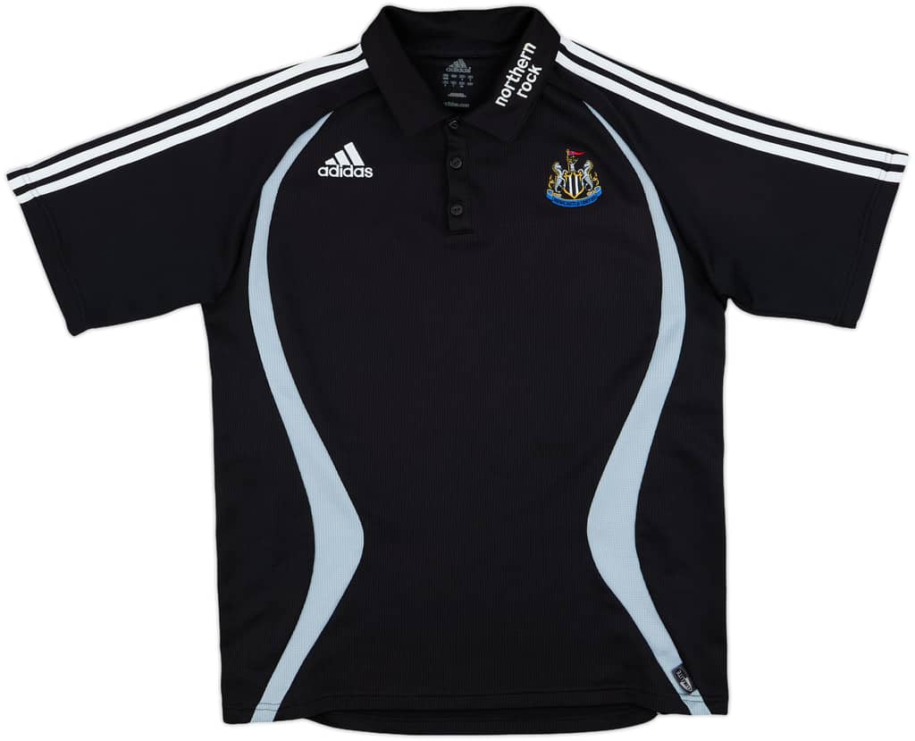 2006-07 Newcastle adidas Polo Shirt - 8/10 - (L)