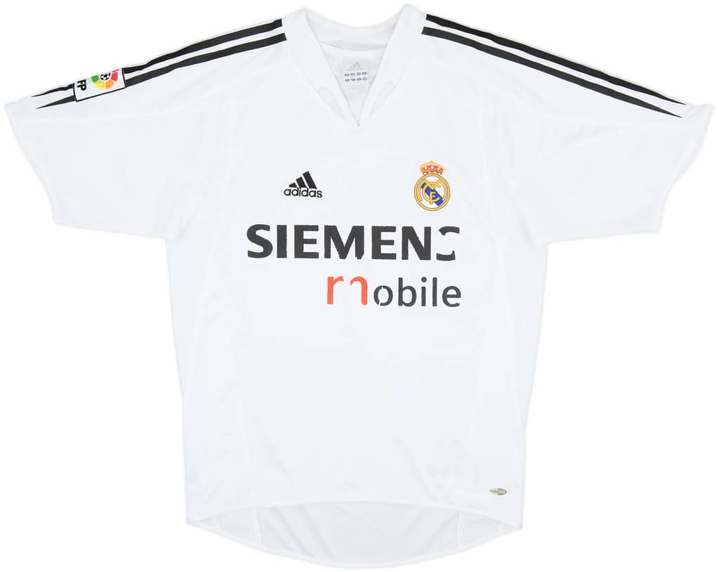 2004-05 Real Madrid Home Shirt - 5/10 - (S)