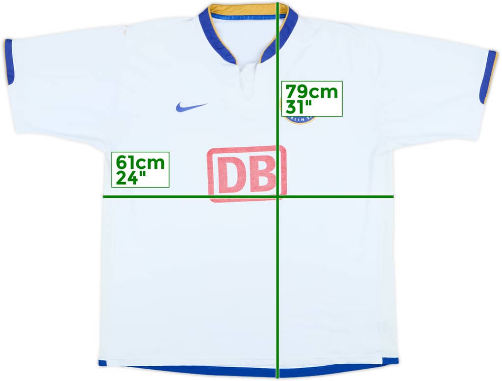 2006-07 Hertha Berlin Home Shirt - 5/10 - (XXL)