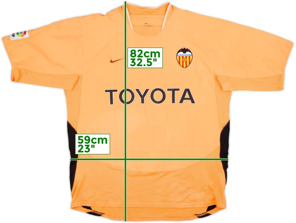 2003-04 Valencia Away Shirt - 4/10 - (XL)