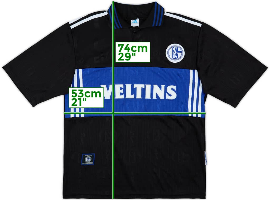 1997-98 Schalke Away Shirt - 9/10 - (M)