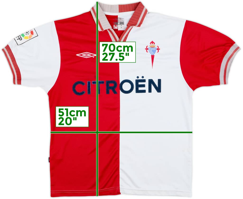 2002-04 Celta Vigo Away Shirt - 5/10 - (M)