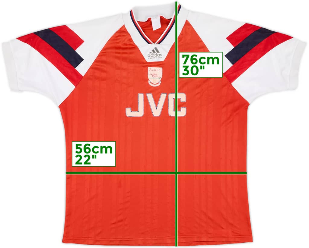 1992-94 Arsenal Home Shirt - 4/10 - (L)