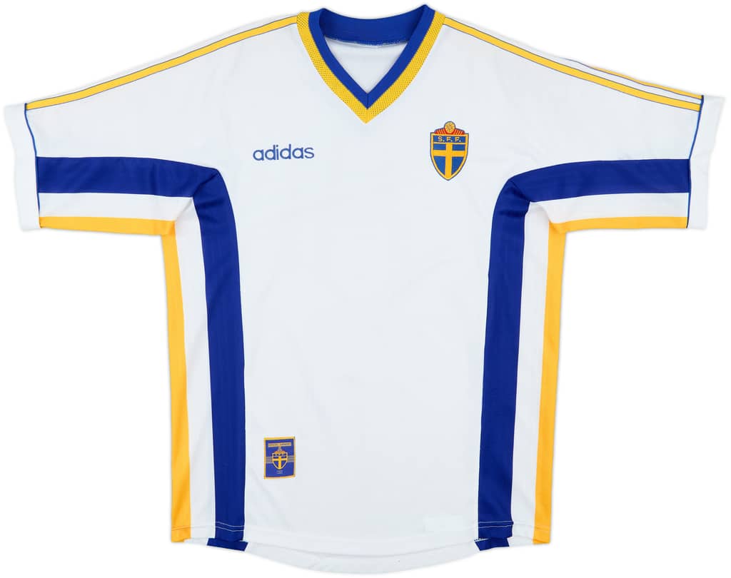 1998-00 Sweden Away Shirt - 8/10 - (XL)