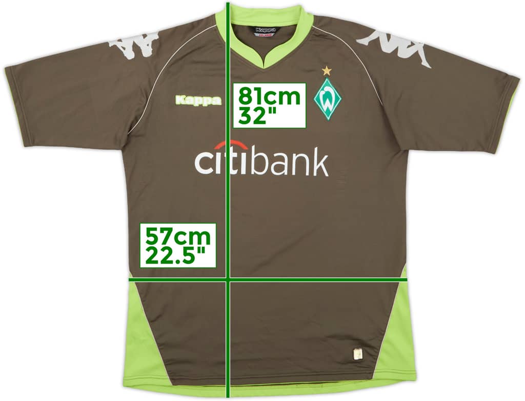 2007-08 Werder Bremen Away Shirt - 8/10 - (XXL)