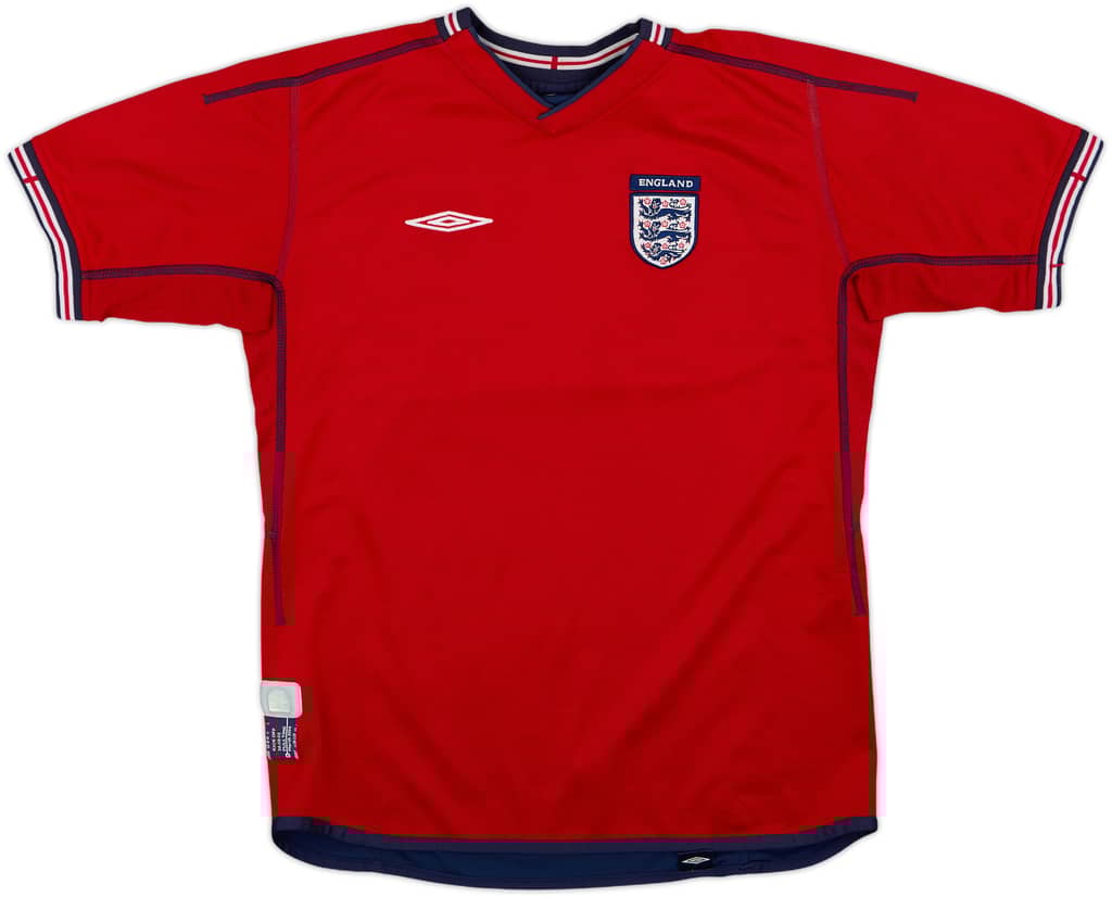 2002-04 England Away Shirt - 8/10 - (L.Boys)