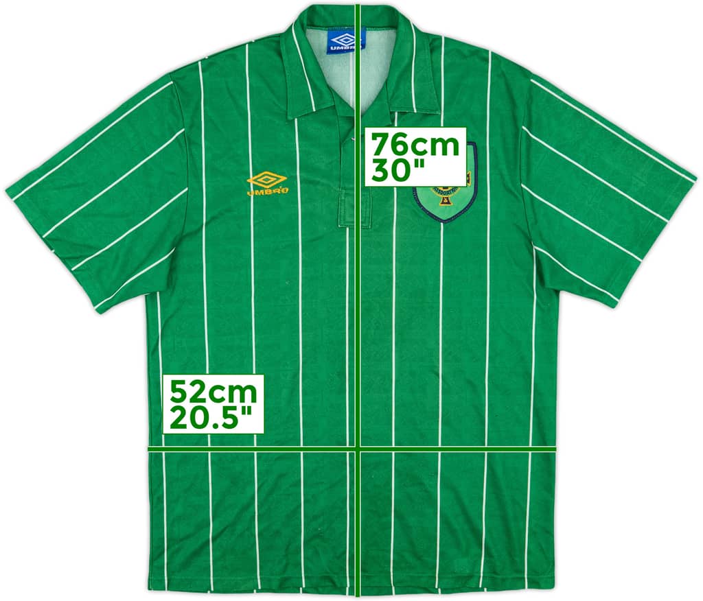 1992-94 Northern Ireland Home Shirt - 6/10 - (L)