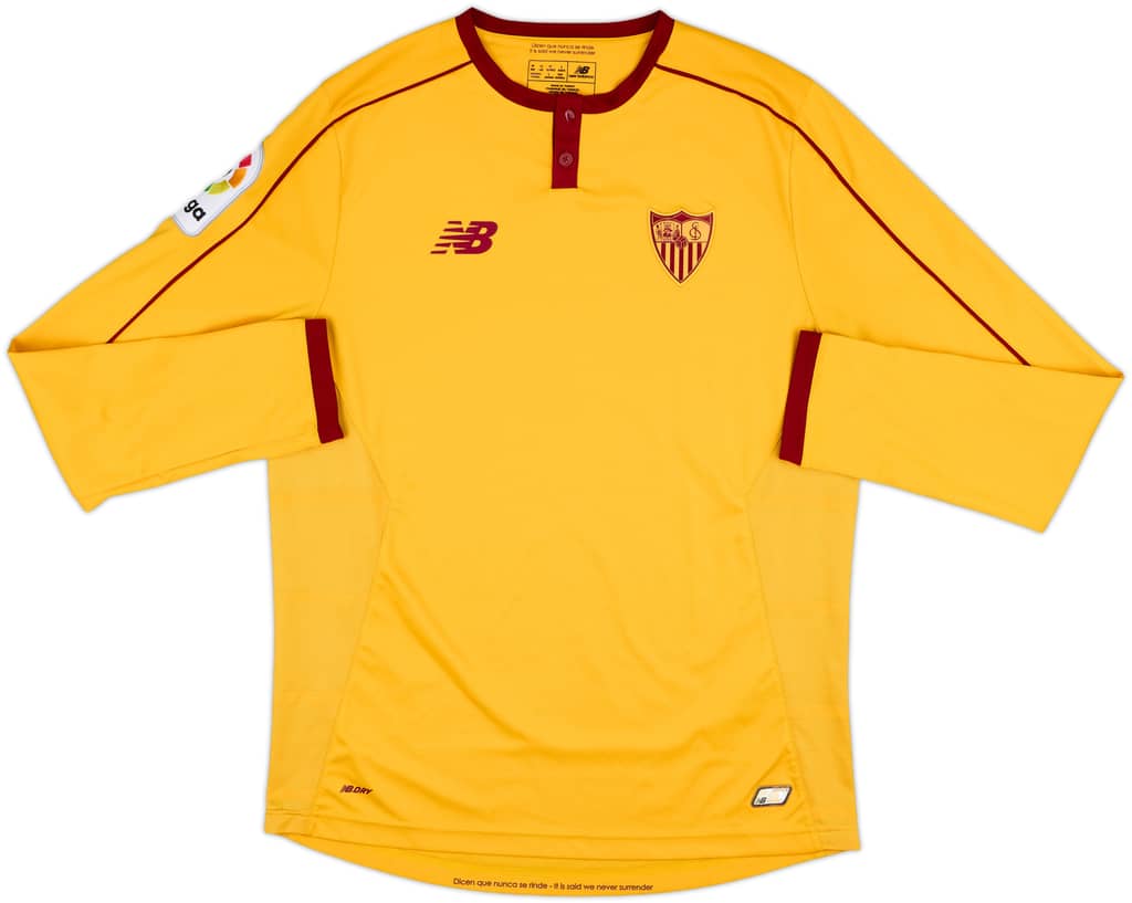 2016-17 Sevilla Third L/S Shirt - 8/10 - (M)