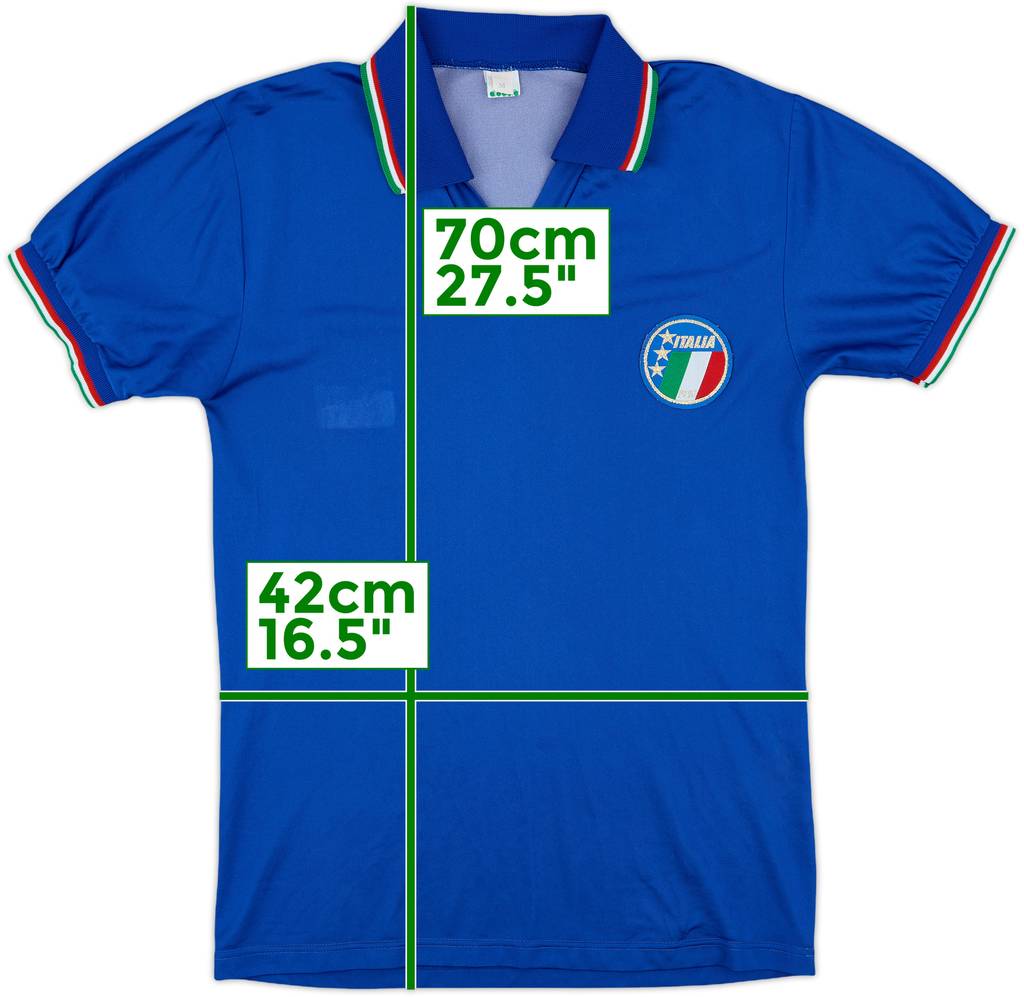 1986-91 Italy Home Shirt - 5/10 - (M)