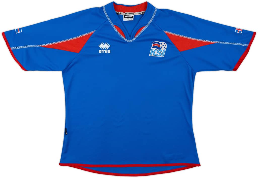 2006-08 Iceland Home Shirt - 8/10 - (S)