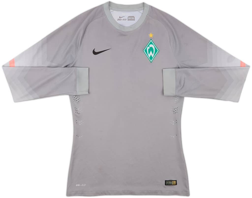 2014-15 Werder Bremen Player Issue GK Shirt - 7/10 - (M)