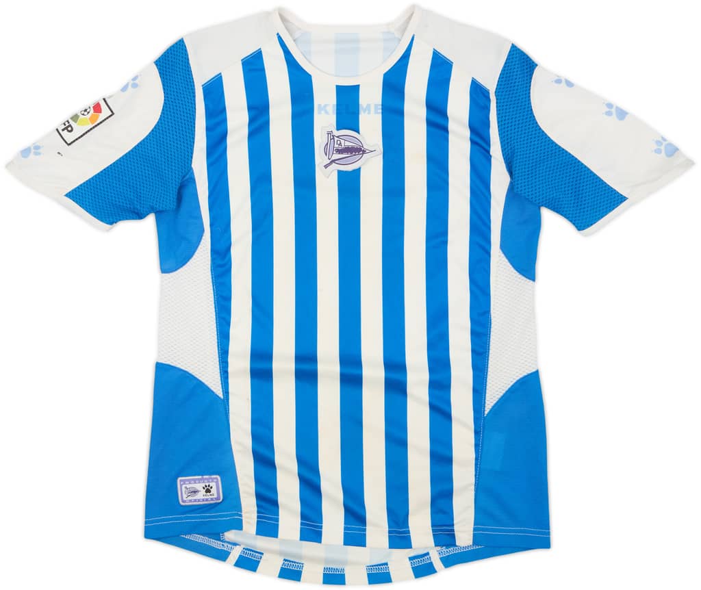 2006-07 Alaves Home Shirt - 3/10 - (M.Boys)