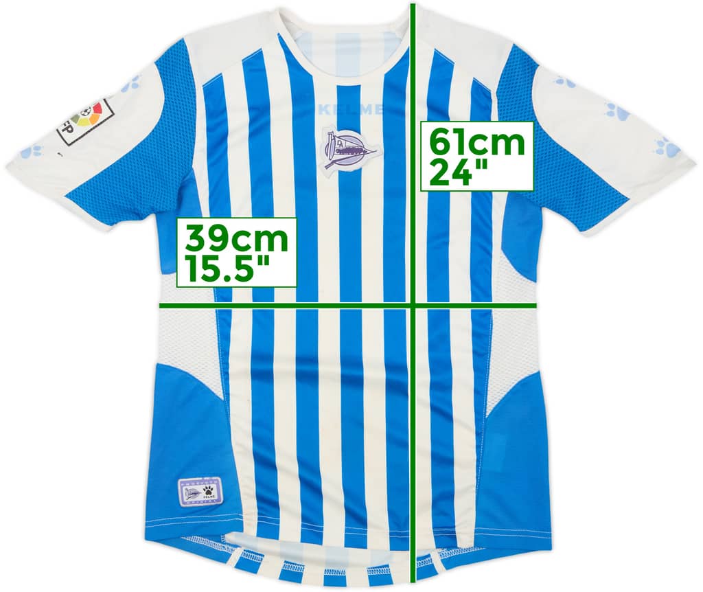 2006-07 Alaves Home Shirt - 3/10 - (M.Boys)