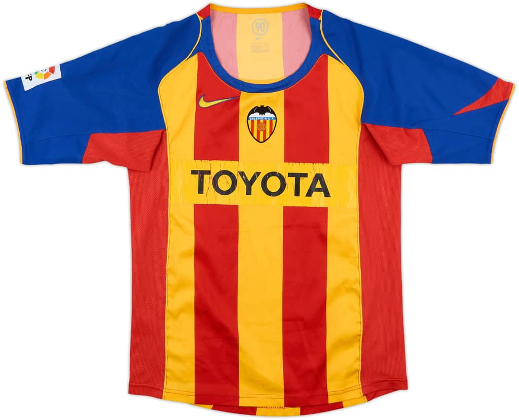 2004-05 Valencia Third Shirt - 5/10 - (L.Boys)