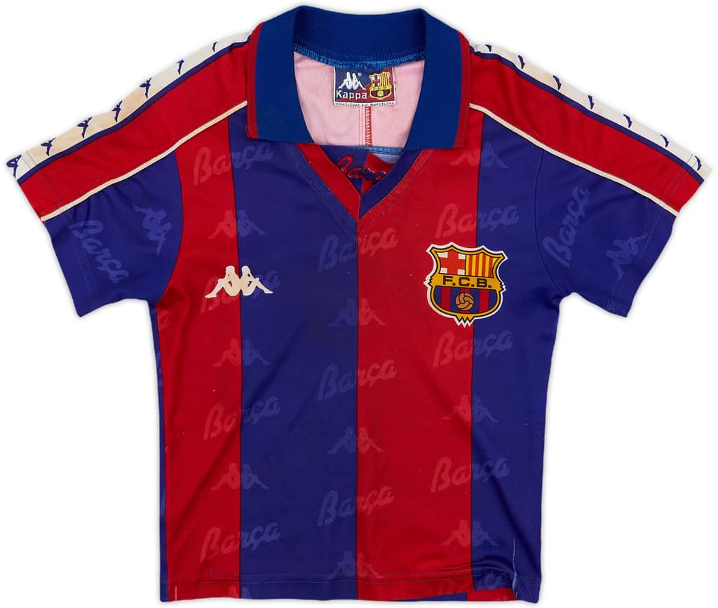 1992-95 Barcelona Home Shirt - 6/10 - (4-5 Years)