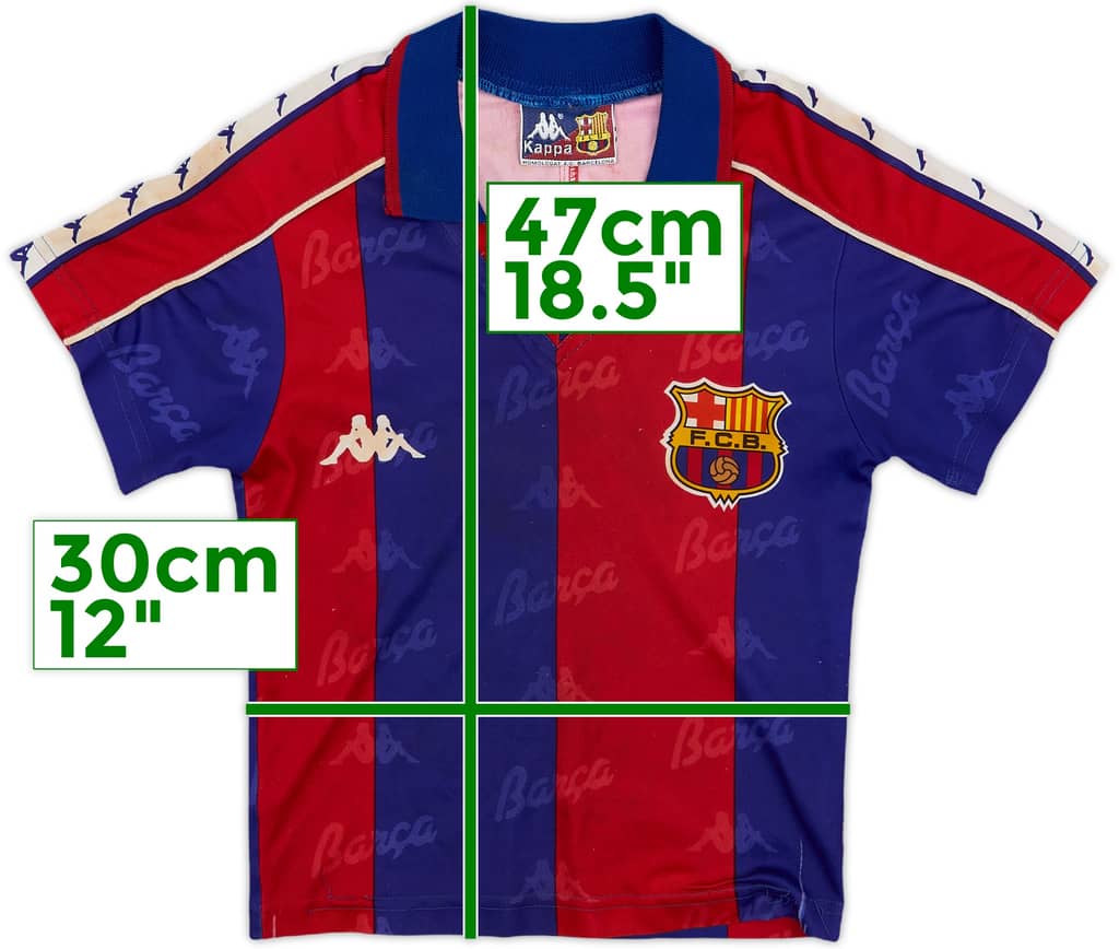 1992-95 Barcelona Home Shirt - 6/10 - (4-5 Years)