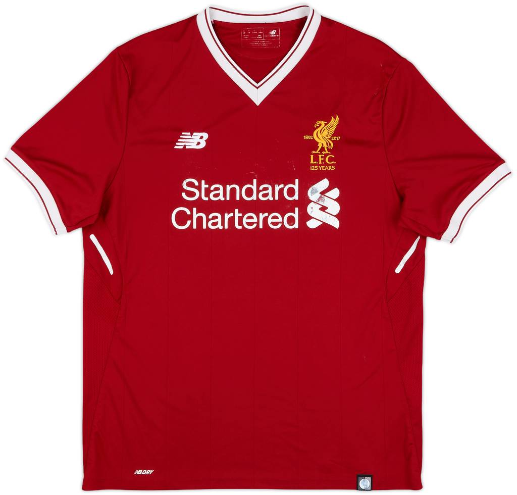 2017-18 Liverpool 125 Years Home Shirt - 4/10 - (M)