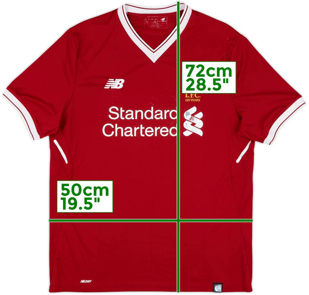 2017-18 Liverpool 125 Years Home Shirt - 4/10 - (M)