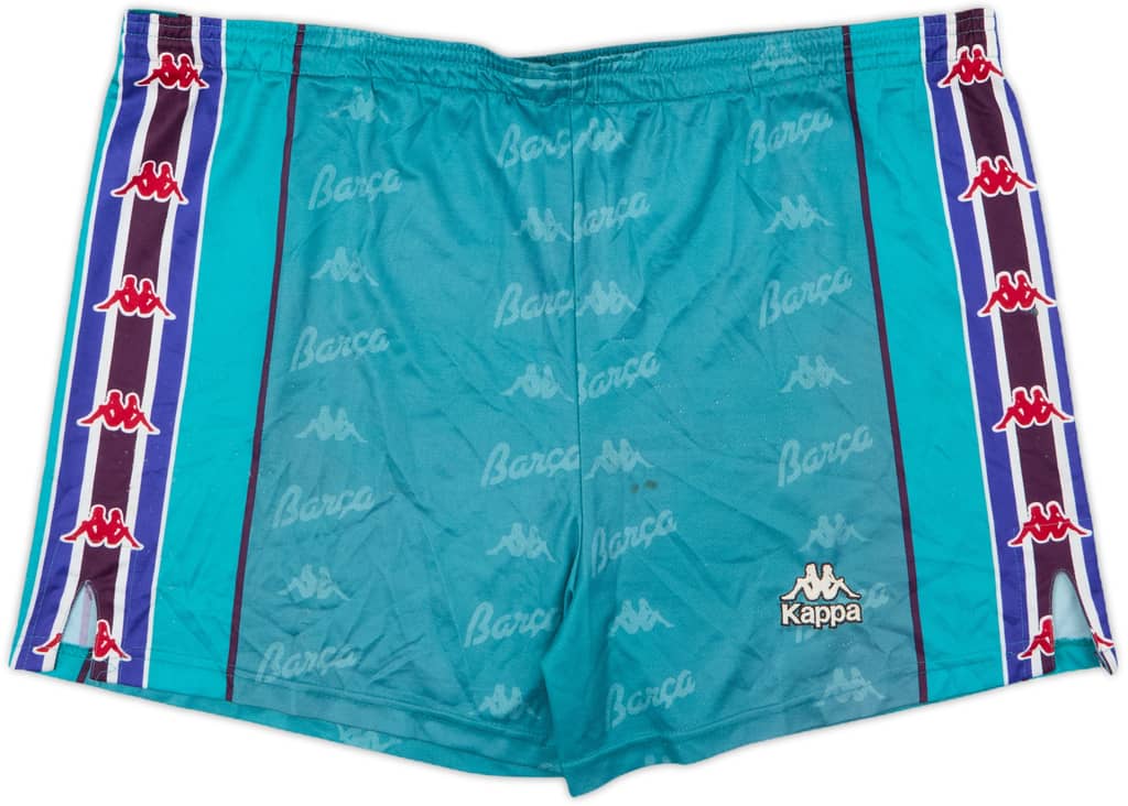1995-97 Barcelona Away Shorts - 5/10 - (XL)