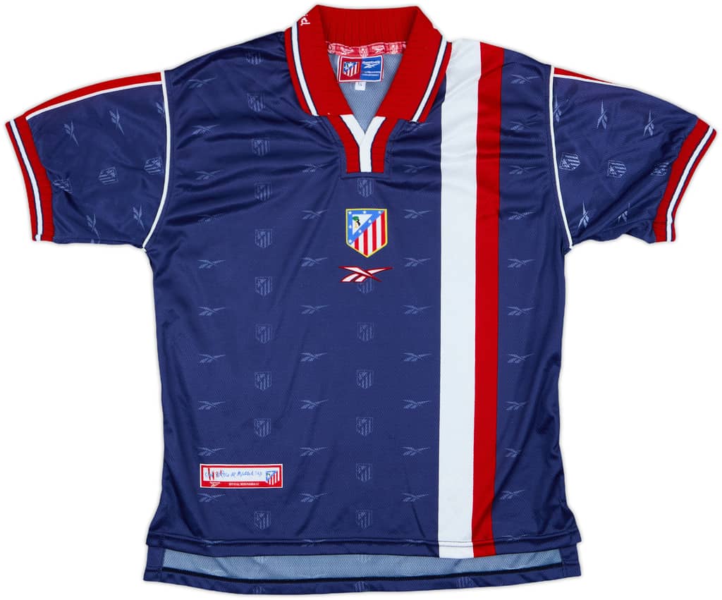 1998-99 Atletico Madrid Away Shirt - 8/10 - (L.Boys)