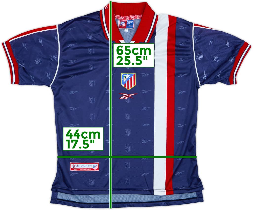 1998-99 Atletico Madrid Away Shirt - 8/10 - (L.Boys)