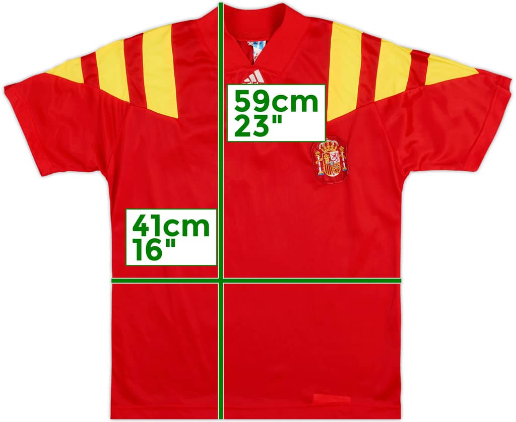 1992-94 Spain Home Shirt - 6/10 - (S.Boys)