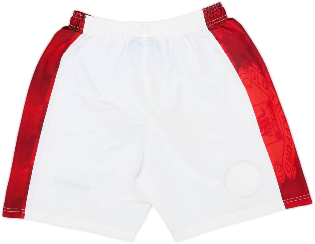 1996-98 Manchester United Home Shorts - 8/10 - (M.Boys)