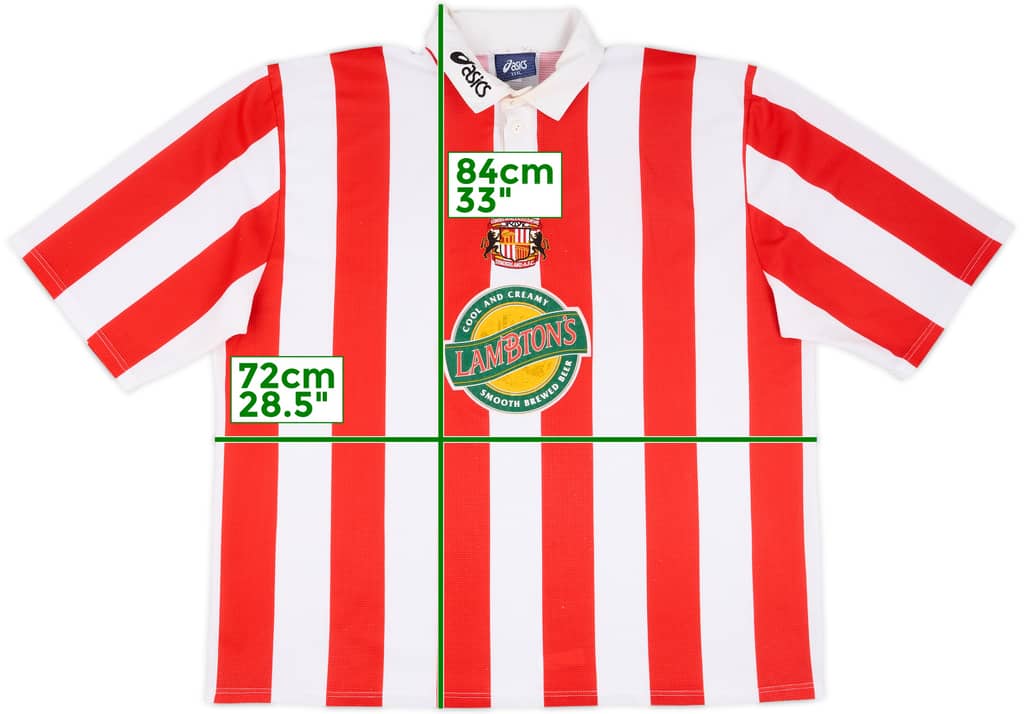 1997-99 Sunderland Home Shirt - 8/10 - (3XL)