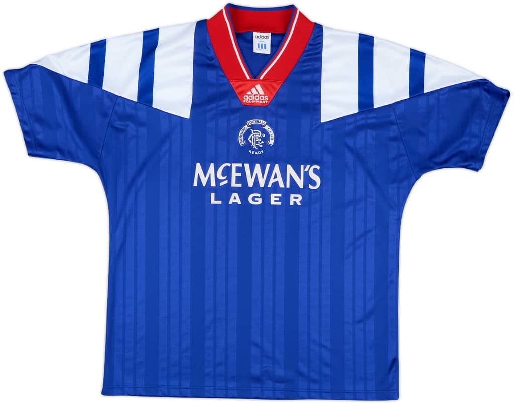 1992-94 Rangers Home Shirt - 8/10 - (M/L)
