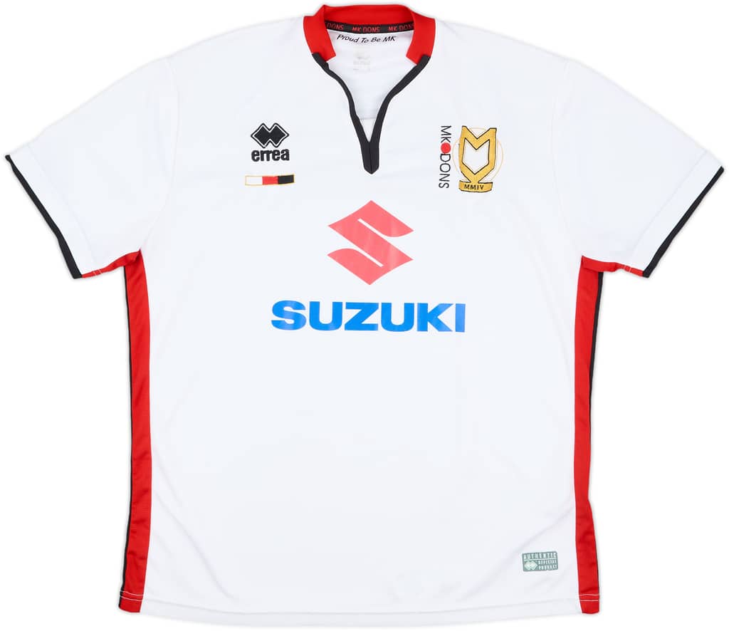 2015-16 MK Dons Home Shirt - 8/10 - (L)