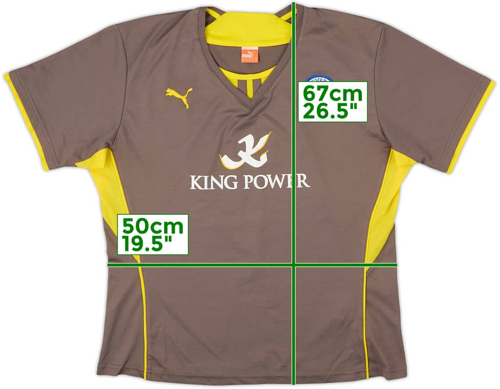 2013-14 Leicester Away Shirt - 7/10 - (XL)