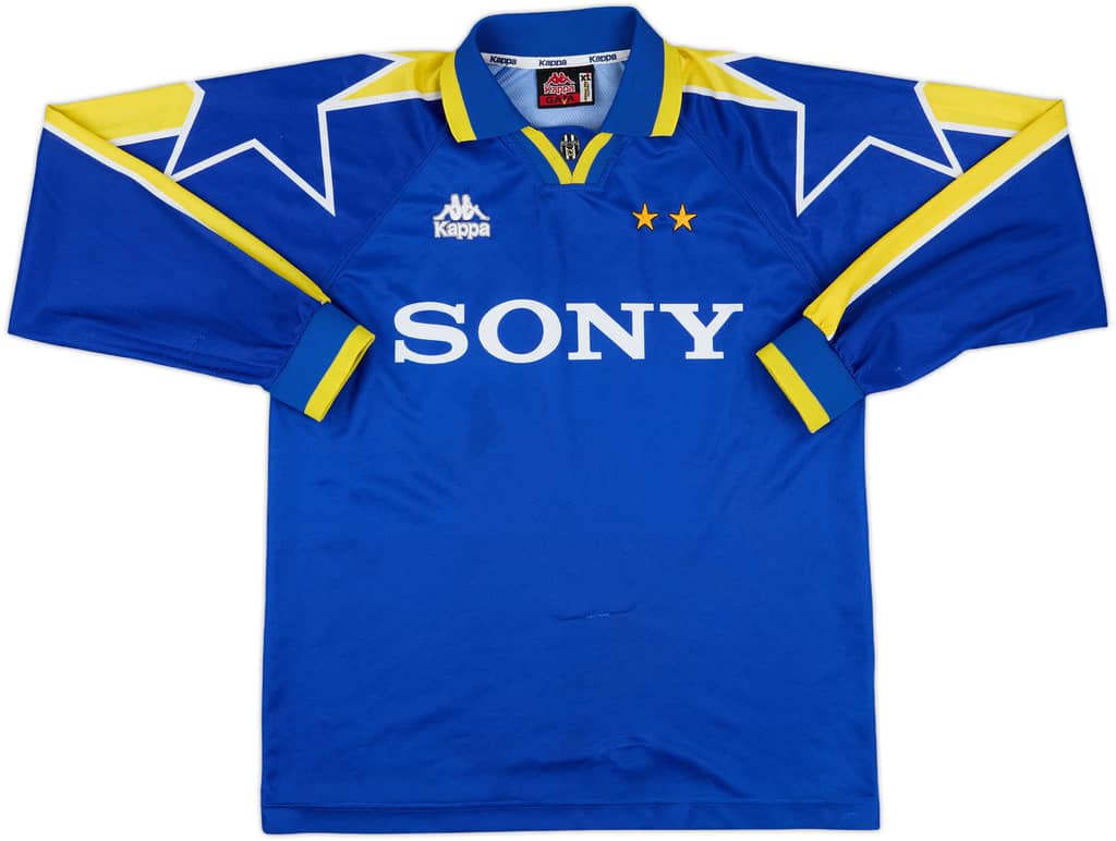 1996-97 Juventus Away L/S Shirt - 7/10 - (XL)