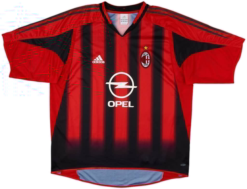2004-05 AC Milan Home Shirt - 5/10 - (XL)