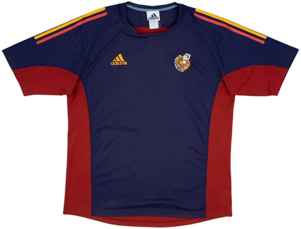 2001-02 Spain adidas Training Shirt - 6/10 - (XL)