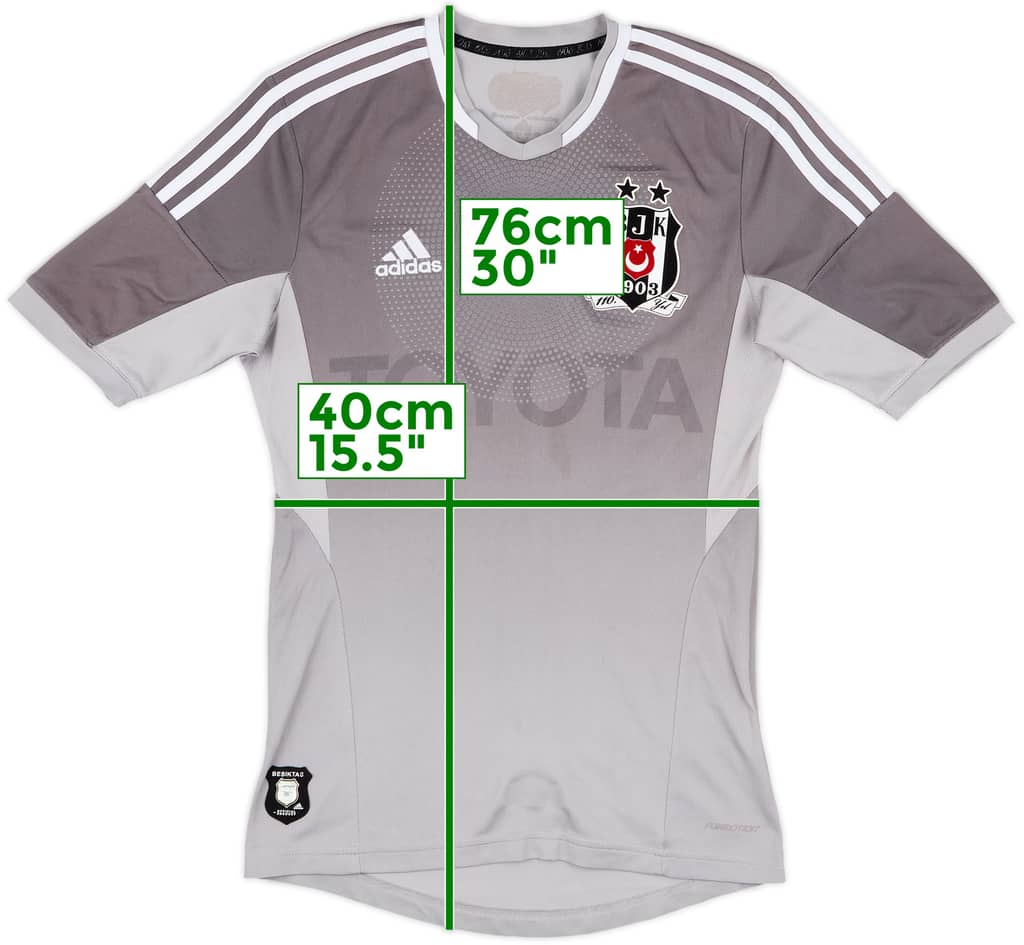 2013-14 Besiktas '110 yil' Formotion Third Shirt - 7/10 - (S)