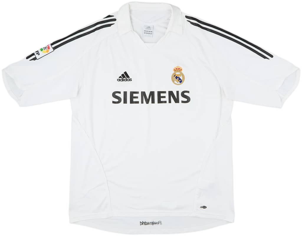 2005-06 Real Madrid Home Shirt - 5/10 - (XL)