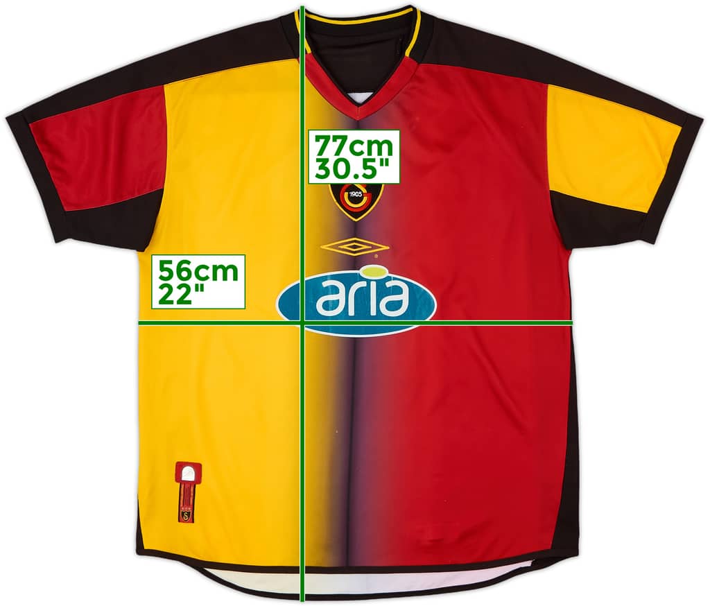 2003-04 Galatasaray Home Shirt - 6/10 - (L)