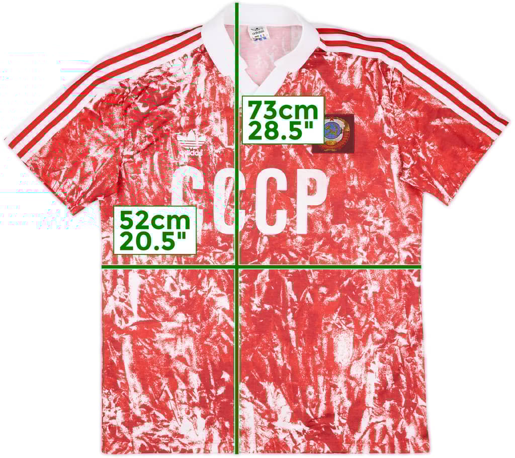 1989-91 Soviet Union Home Shirt - 9/10 - (M)
