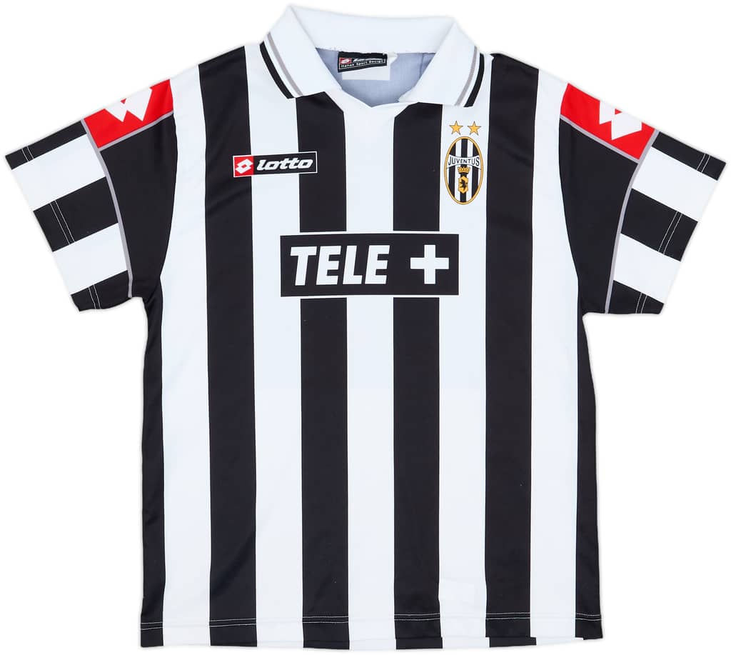 2000-01 Juventus Basic Home Shirt - 9/10 - (XL.Boys)