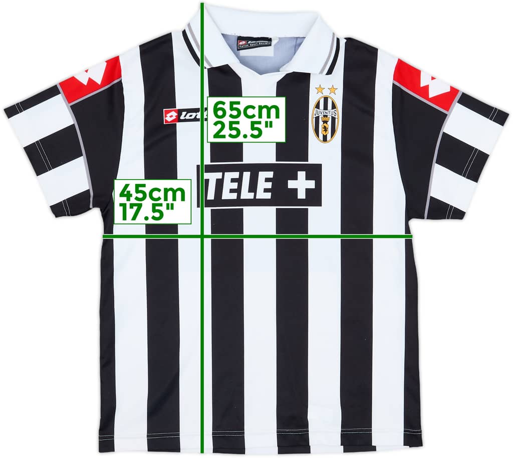2000-01 Juventus Basic Home Shirt - 9/10 - (XL.Boys)