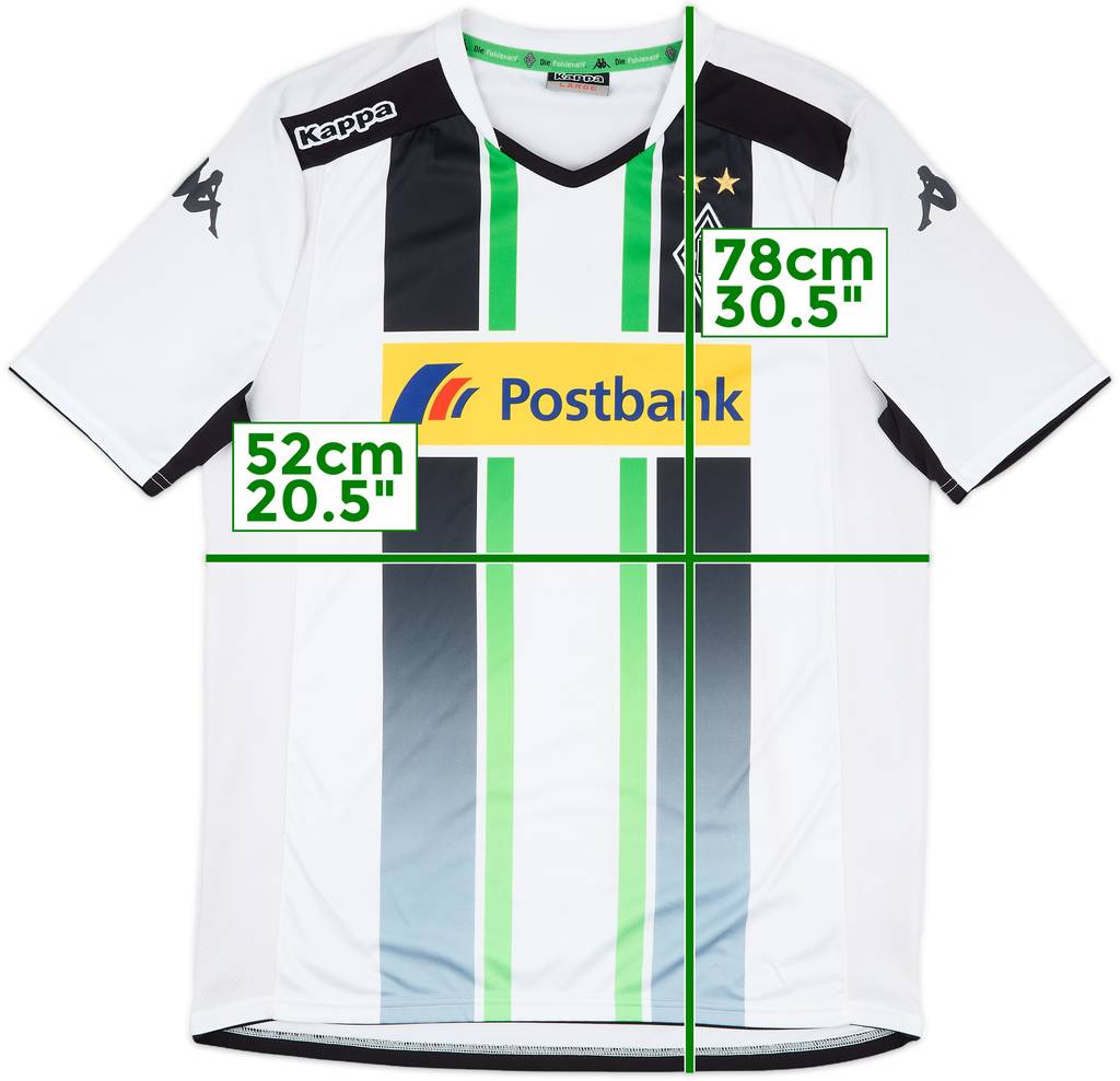 2014-15 Borussia Monchengladbach Home Shirt - 8/10 - (L)