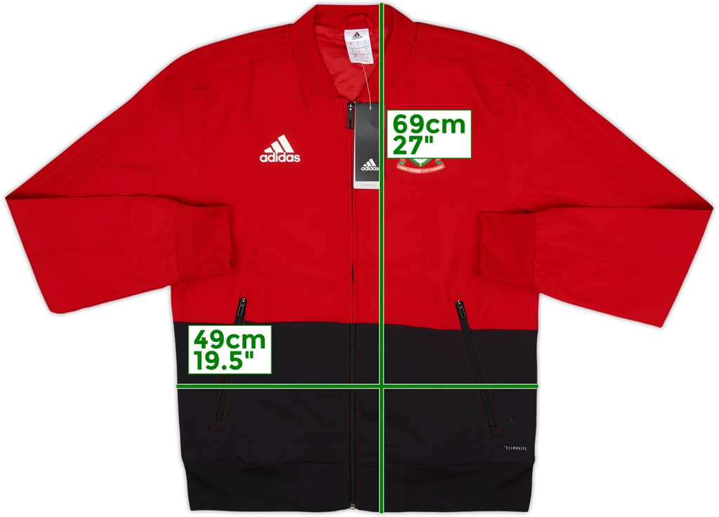 2018-20 Wales adidas Track Jacket (S)