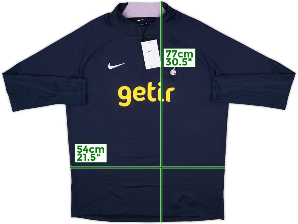 2023-24 Tottenham Nike 1/4 Zip Drill Top (XL)